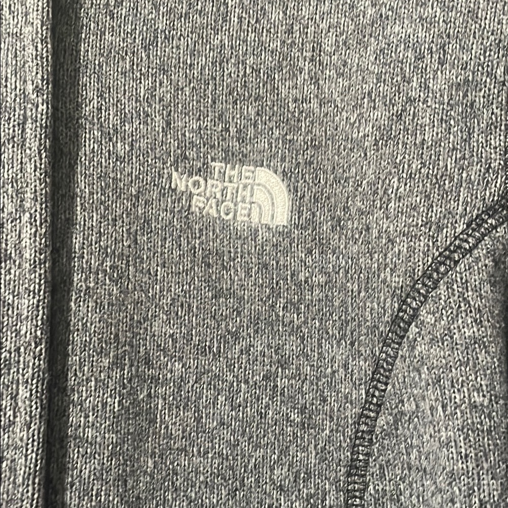 The North Face Gray Zip-Up Hoodie Womens Med - Picture 2 of 9